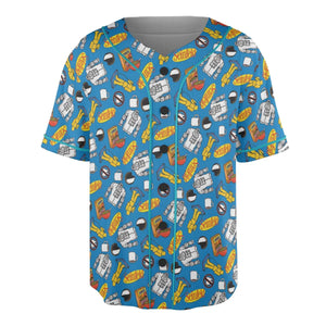 Jerry Seinfeld Comedian Pattern Unisex Baseball Jersey
