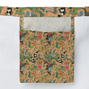 Flowing Down Splash Mountain Large Tote Bag