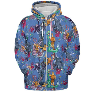 All-over Print Hoodie - 9SF8YQ7G - - 3