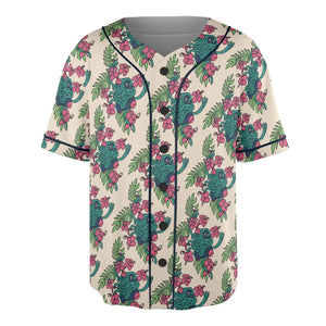 Tropical Tangrowth Pokemon Unisex Baseball Jersey