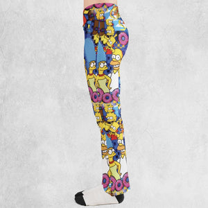 Springfield Swag The Simpsons Flare Leggings