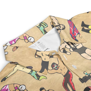 Lucha Undergound AOP Men/Women Polo Shirt