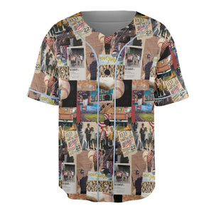 Memorable Baseball Movie Scenes Collage The Sandlot Unisex Baseball Jersey