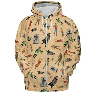 All-over Print Hoodie - W42YW7WY - - 3