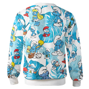 The Smurfs Pattern Cardigan