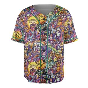 The Cute Dragon Figment Unisex Baseball Jersey