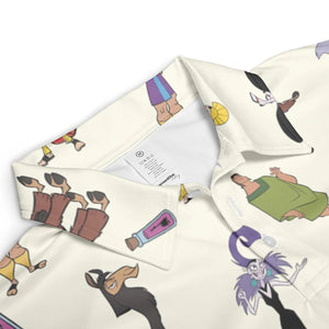 Kuzco and Friends The Emperor's New Groove AOP Men/Women Polo Shirt