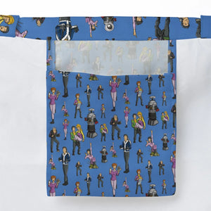 Lost In Space Characters Large Tote Bag