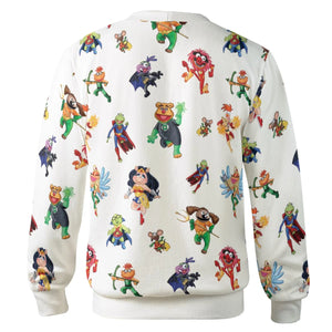 Super Muppet The Muppet Show and DC Universe Cardigan