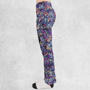 Joker The Most Favourite Characters Pattern Flare Leggings