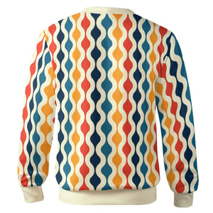 Groovy 70's pattern Cardigan