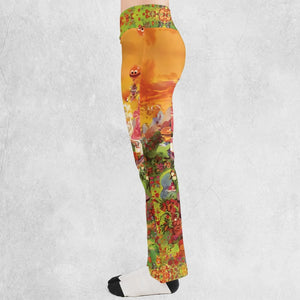 Wonder Foodland The Siege Of Mcdonaldland Flare Leggings