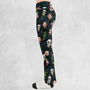 Puppet Comedy Characters Flare Leggings