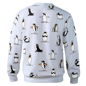 Penguin Yoga Pattern Cardigan