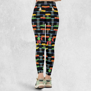 BurgerTime Arcade Game Legging