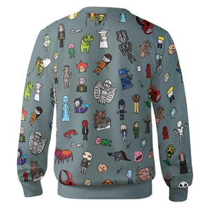 The Races of Doctor Who Cardigan
