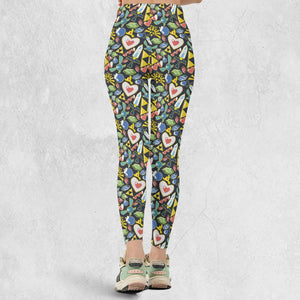 Zelda Theme Items Legging