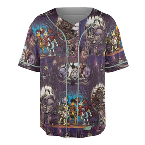 It's All Connected Fraggle Rock Unisex Baseball Jersey