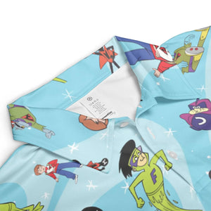 Frankenstein Jr. And The Impossibles AOP Men/Women Polo Shirt