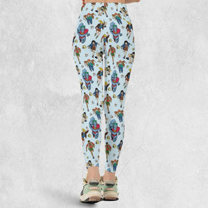 Save The Planet Captain Planet and the Planeteers Legging