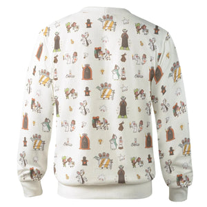 The Holy Grail Pattern Monty Python Button Down Cardigan