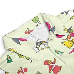 H.R. Pufnstuf Characters Sid and Marty AOP Men/Women Polo Shirt