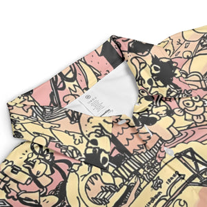 Goofy Movie Collage AOP Men/Women Polo Shirt
