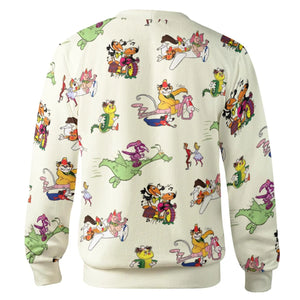NBC Vintage Cartoon Cardigan