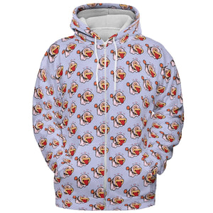 Poochy From Super Mario All-over Print Hoodie