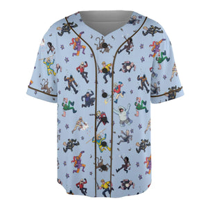 The Suicide Squad Pattern Unisex Baseball Jersey