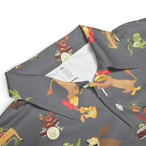 River Bottom Dr. Teeth and the Electric Mayhem AOP Men/Women Polo Shirt