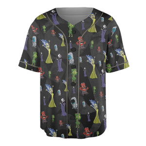 Horror Inside Unisex Baseball Jersey