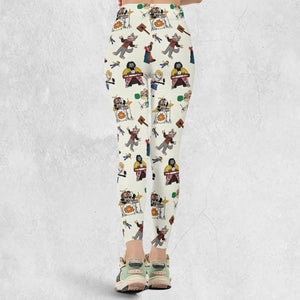 The Rock-afire Explosion Pattern Legging