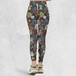 Star Wars Characters Figures Legging