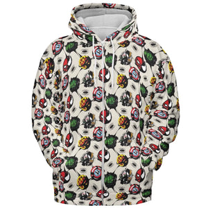 Teenage Mutant Ninja Turtles Pattern All-over Print Hoodie