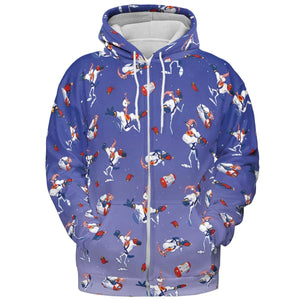 Ungroovy Earthworm Jim All-over Print Hoodie