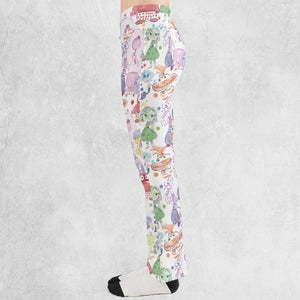 Mood Swing Style Inside Out Flare Leggings