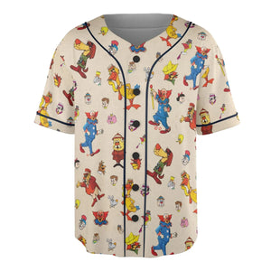 Bozo The Clown And Friends Unisex Baseball Jersey