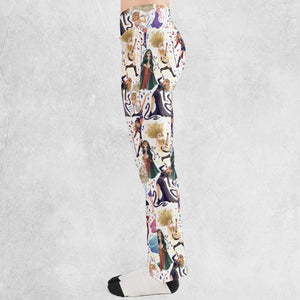 Blondie Colorful Lineup Flare Leggings
