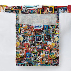 The 60s Classic TV Shows Large Tote Bag