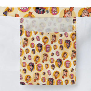 No More Jockeys Wacky Jockeys Large Tote Bag