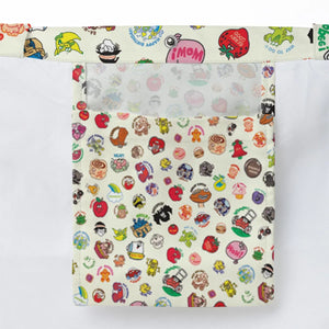 Vintage Trend Matte Scratch & Sniff Large Tote Bag
