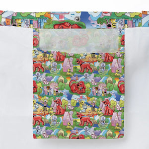 Clifford The Big Red Dog Seamless Large Tote Bag