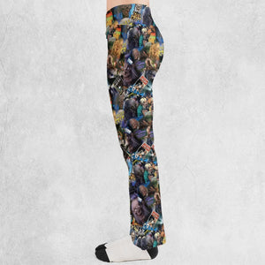 Tales from the Crypt Flare Leggings