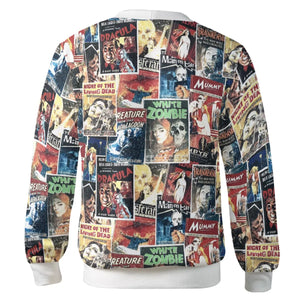 Pioneering '50s Classics Monster Hammer Horror Films Cardigan