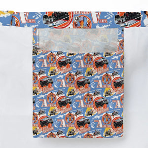 To The Rescue The A Team Pattern Large Tote Bag