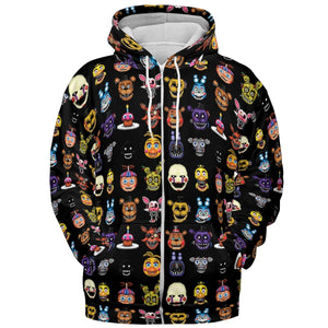 Five Nights At Freddys World All-over Print Hoodie