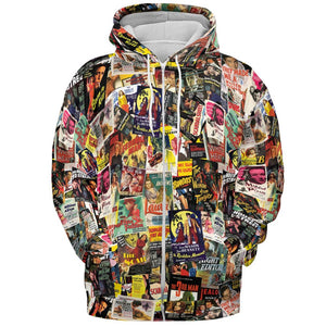 All-over Print Hoodie - YN6F7UQC - - 3