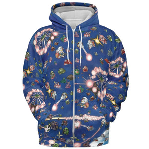 SD Gundam Battle All-over Print Hoodie