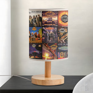 Night Ranger Fabric Lamp Arena Rock in a Warm Glow β‘πΈ